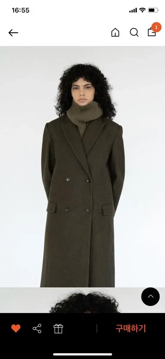 LFM 렉스핑거마르쉐 double wool coat (새상품)